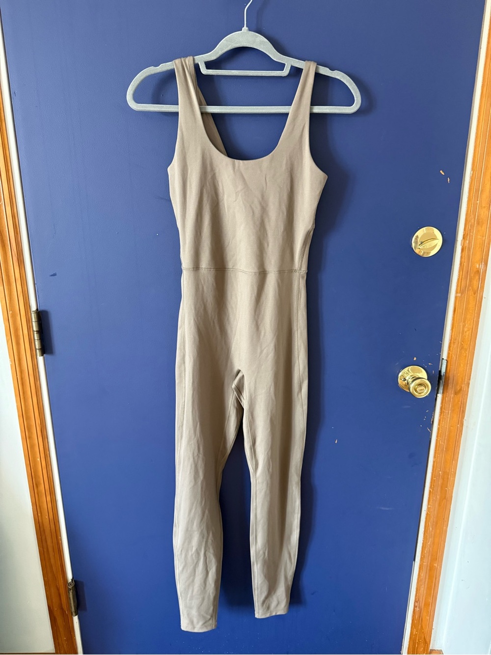 JoyLab Taupe Athletic Jumpsuit